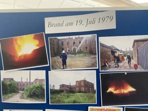 Bilderausstellung vom Bran am 19. Julie 1979 beim Schloss in Gelsdorf