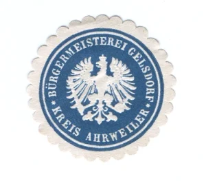 Siegel Bürgermeister Gelsdorf